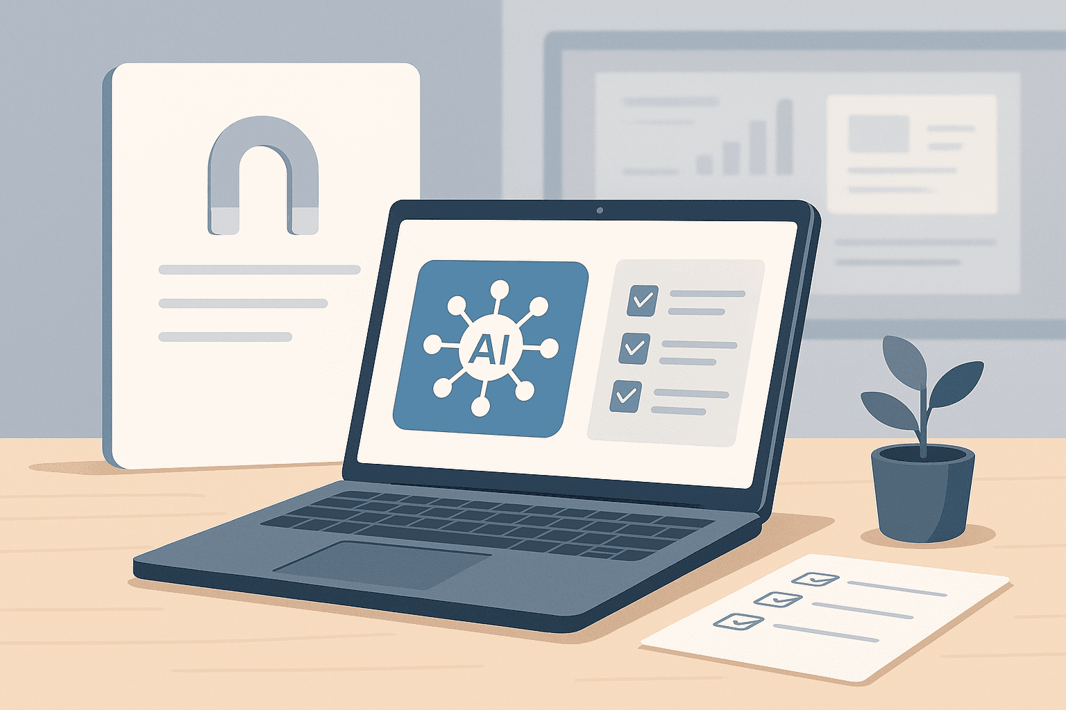 How to Build a Simple AI-Powered Lead Magnet cover illustration