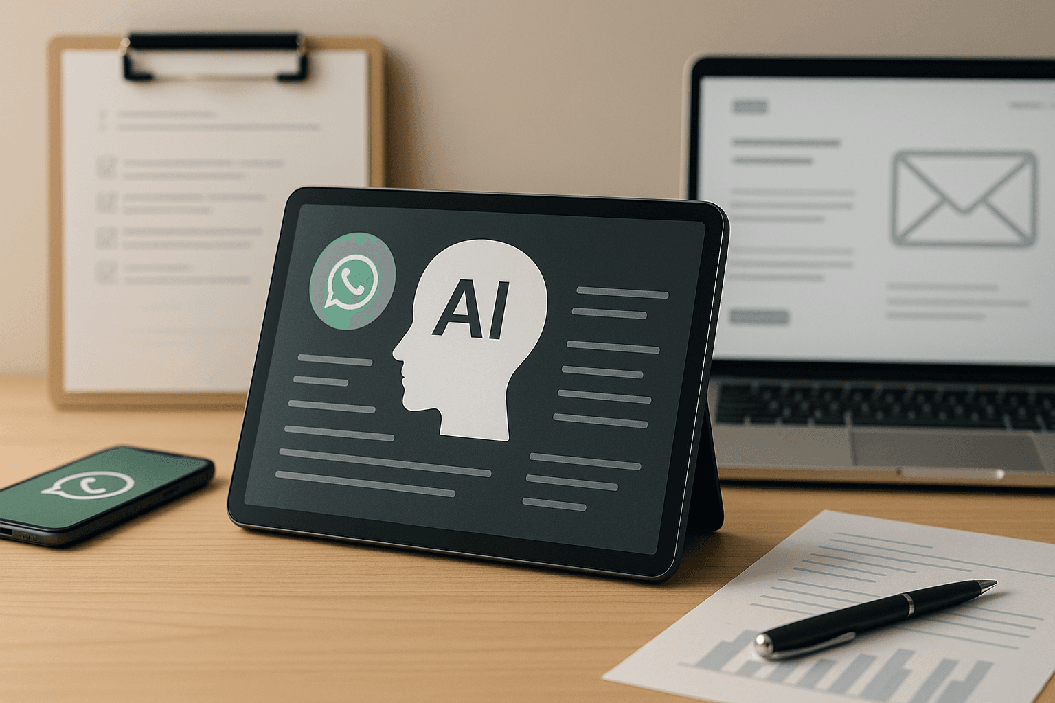 How to Use AI to Write Better WhatsApp and Email Replies